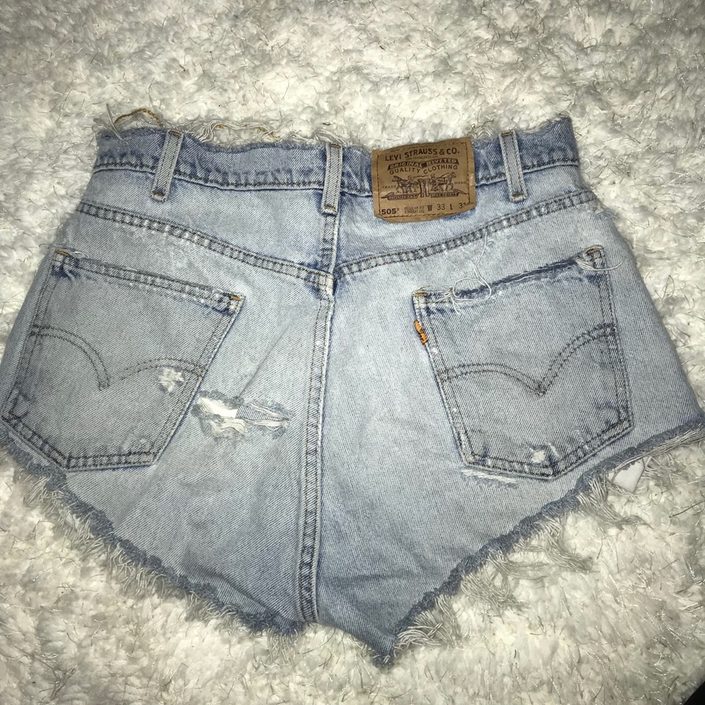 Vintage high waisted Levi jeans